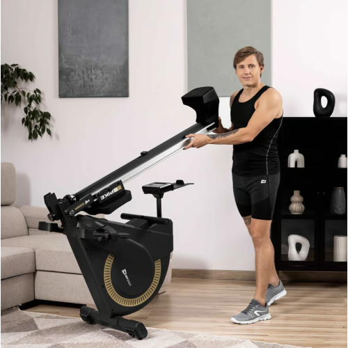 Гребной тренажер  Hop-Sport HS-095R Spike Gold - фото №6